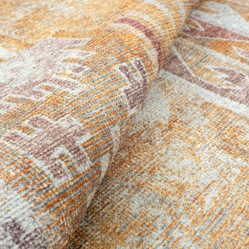 GLN Rugs Thebes - Machine Washable Area Rug - Turkish Yellow/Gray Home Rugs - Picture 54 of 66