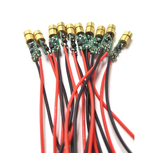 10pcs 515nm 520nm 5mw 3.5V green dot mini Laser diode module 7mm x 11.5mm - Picture 2 of 11