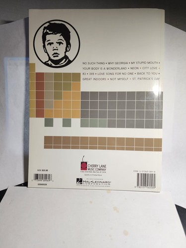 John Mayer Room for Squares Sheet Music Book Transcriptions VG+ B5 - Picture 2 of 2