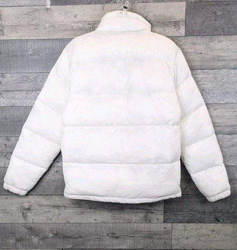 Dickies Waldenburg Puffer Jacket Womens Size Small Water Resistant Ecru Padded - Picture 21 of 24
