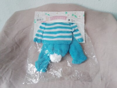 Puppenkleidung,3-Teilig für Puppen ca. 35-38cm,Neu/OVP, Princess,Vintage 80er