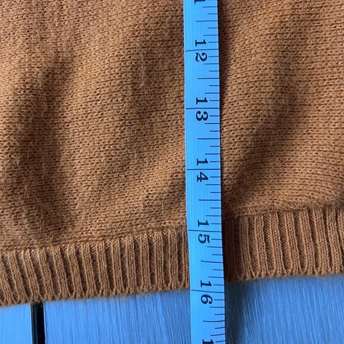 Vtg 70s kids knit turtleneck sweater stripe retro - Picture 5 of 5