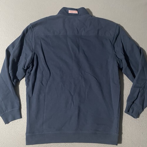 Vineyard Vines Sweater Quarter Zip Long Sleeve Casual Pullover Men’s Large Heavy - Bild 4 von 7