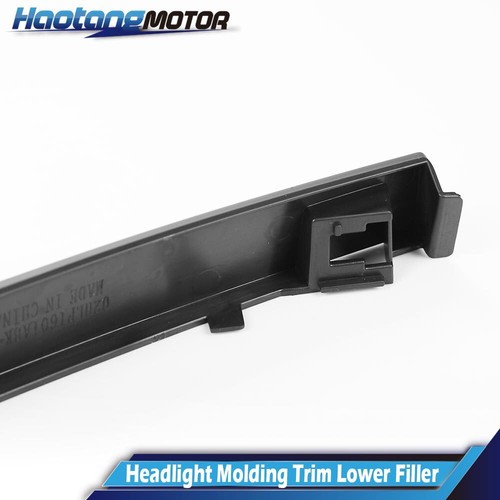 1Pair Headlight Molding Trim Lower Filler Fit For Nissan 04-15 Titan Armada QX56 - Picture 8 of 10