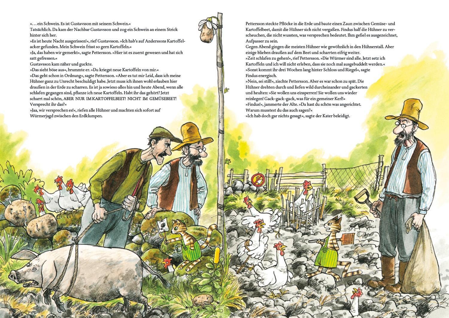 Thumbnail - Aufruhr Gemüsebeet | Sven Nordqvist | Buch | Pettersson Und Findus |