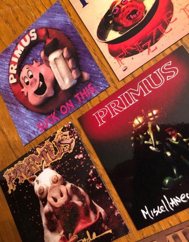 Primus fridge magnets Les Claypool Bass - 第 3/7 張圖片
