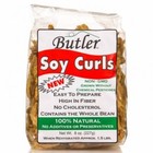 Butler Soy Curls, 8 oz. Bags PACK OF 6 --- vegan vegetarian meat substitute