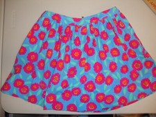 Kate Spade New york Hot Pink Floral print knit Skirt Girls 10