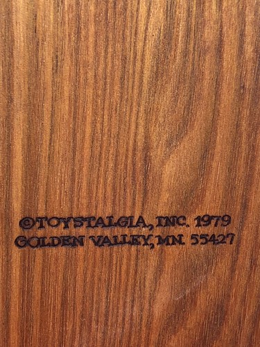 Holz-LKW mit Coca Cola Dosenradio von Toyffgia, INC 1979 - Bild 7 von 9
