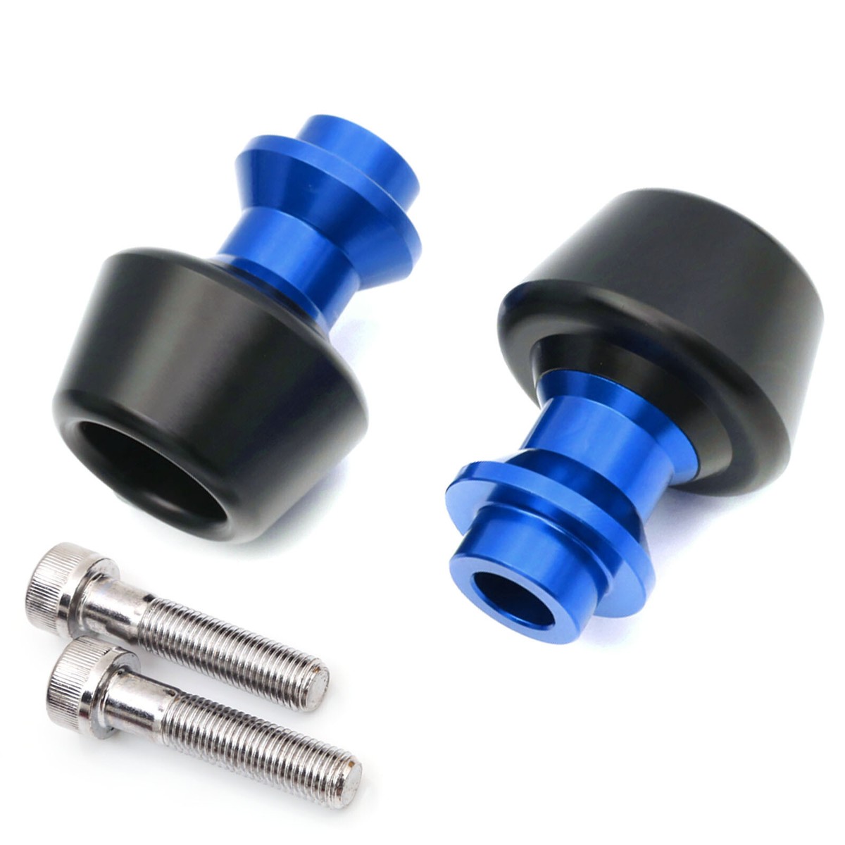 Blue SP01 CNC Racing Swingarm Spools M10 For ZX-10R Ninja 04 05 06