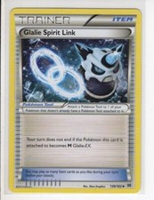 GLALIE SPIRIT LINK TRAINER BREAKTHROUGH XY SET POKEMON CARD 139/162 LP