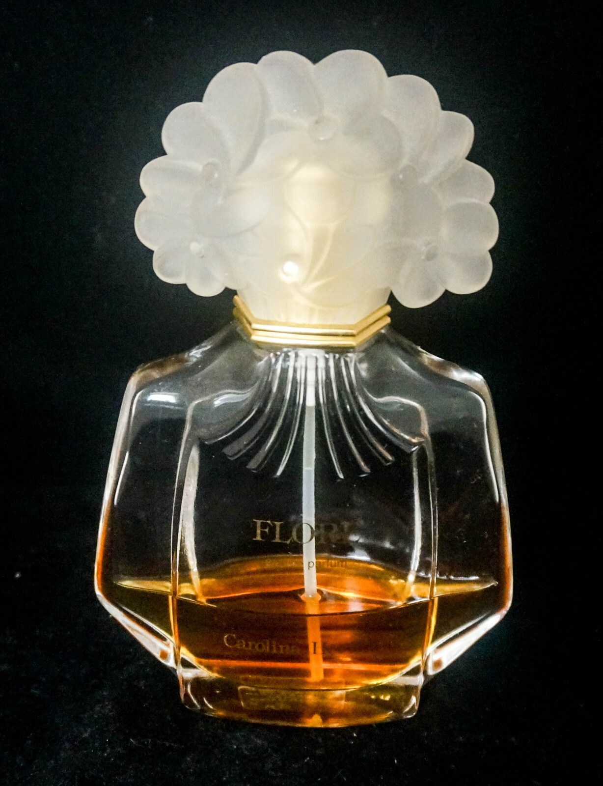 Vintage Authentic Coralina Herrera FLORE EDP Magnificent Bottle