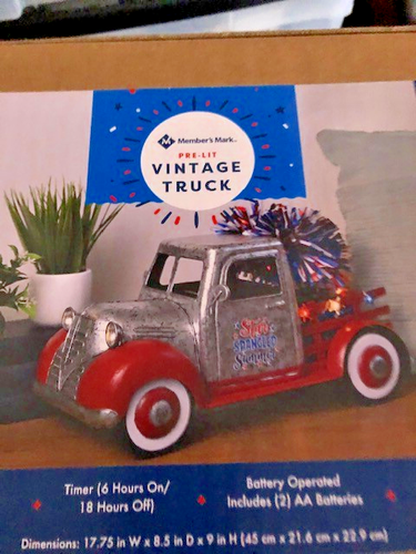 NIB VINTAGE PRELIT TRUCK SAM'S CLUB - Picture 5 of 12