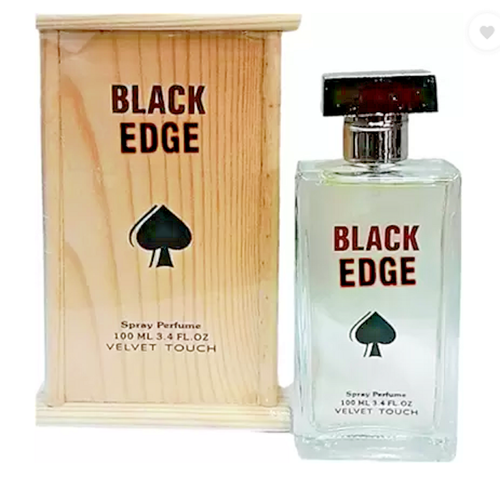 Velvet Touch BLACK EDGE Spray Perfume Wooden Box 100 ml For Men