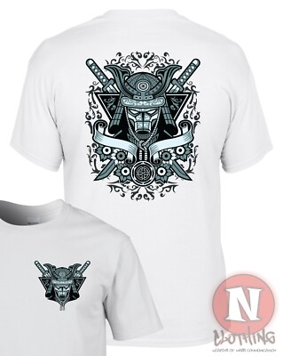 Cooles Samurai T-Shirt Ninja Warrior Bushido Japanese Style
