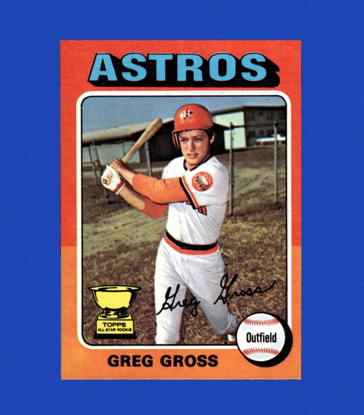 1975 Topps Mini Set-Break #334 Greg Gross RC NM-MT OR BETTER *GMCARDS*