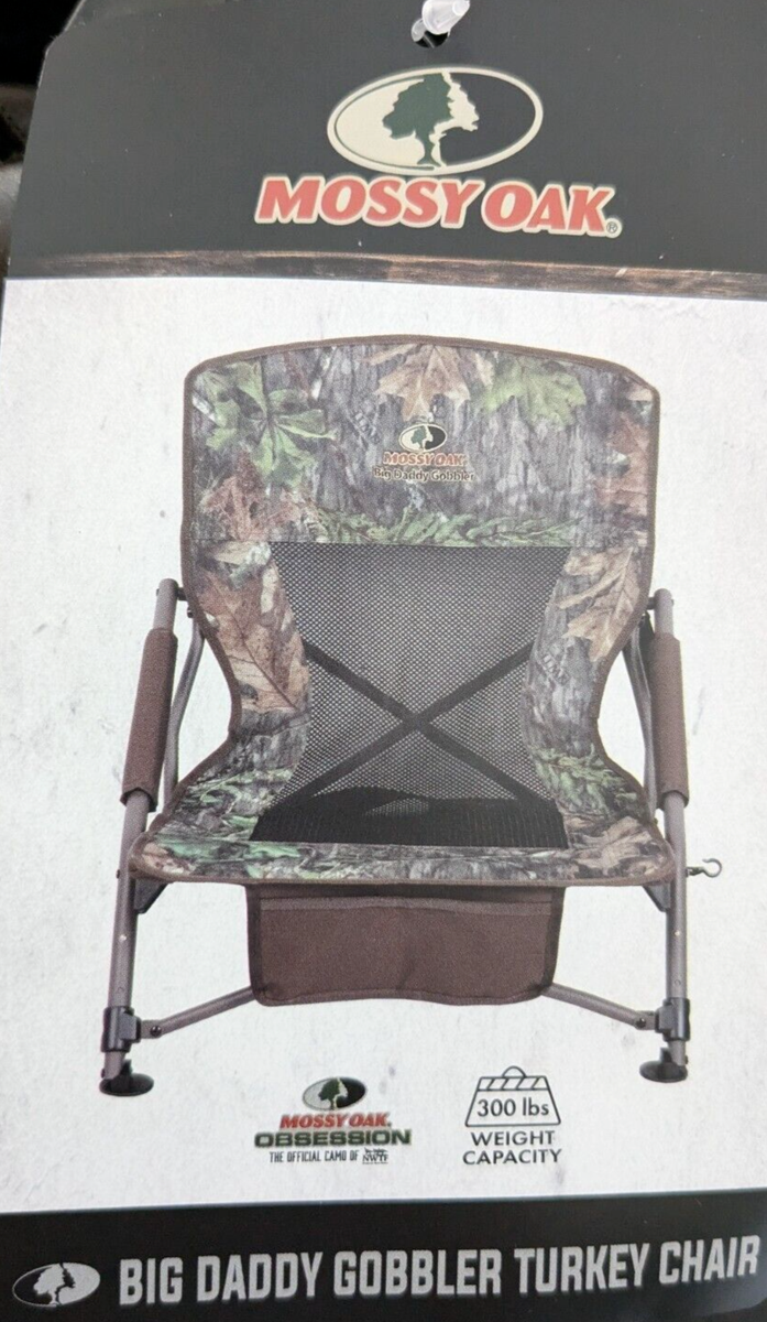 Mossy Oak Obsession Big Daddy Gobbler Chair Turkey Hunting Padded