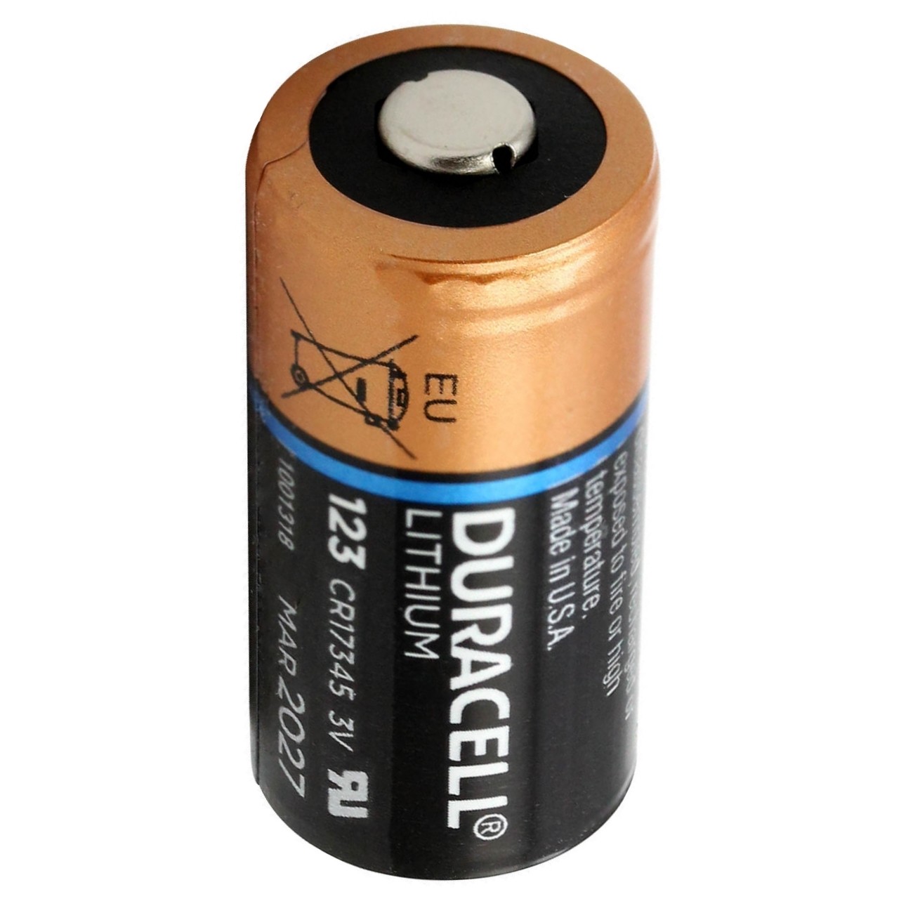 Thumbnail - Duracell 3v Lithium Batterie 123 - Dl123a/cr123a/cr17345 - 1400mah - 5