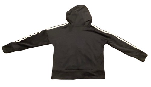 Adidas Hoodie Pullover Kids Size: L (14) Black - Picture 2 of 5