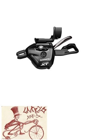 Shimano Deore XT SL-M8000-IL I-Spec Ii fuego rápido 2 3 Velocidades Negro Izquierda Palanca De Cambios Shimano Deore XT SL-M8000-IL I-Spec Ii fuego rápido 2 3 Velocidades Negro Izquierda Palanca De Cambios mejor calidad