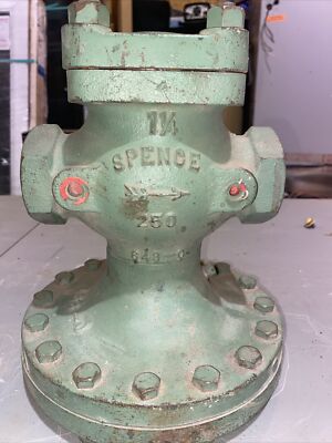 SPENCE ENGINEERING E MAIN VALVE, CAST IRON 250# NPT
