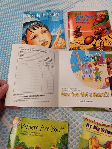 Lot Of 11 Scott Foresman Kindergarten Readers Books Pearson Teacher & Homeschool - Foto 5 di 12