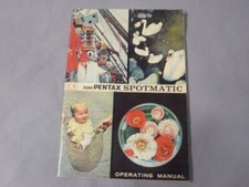Asahi Pentax Spotmatic Camera Operating Manual