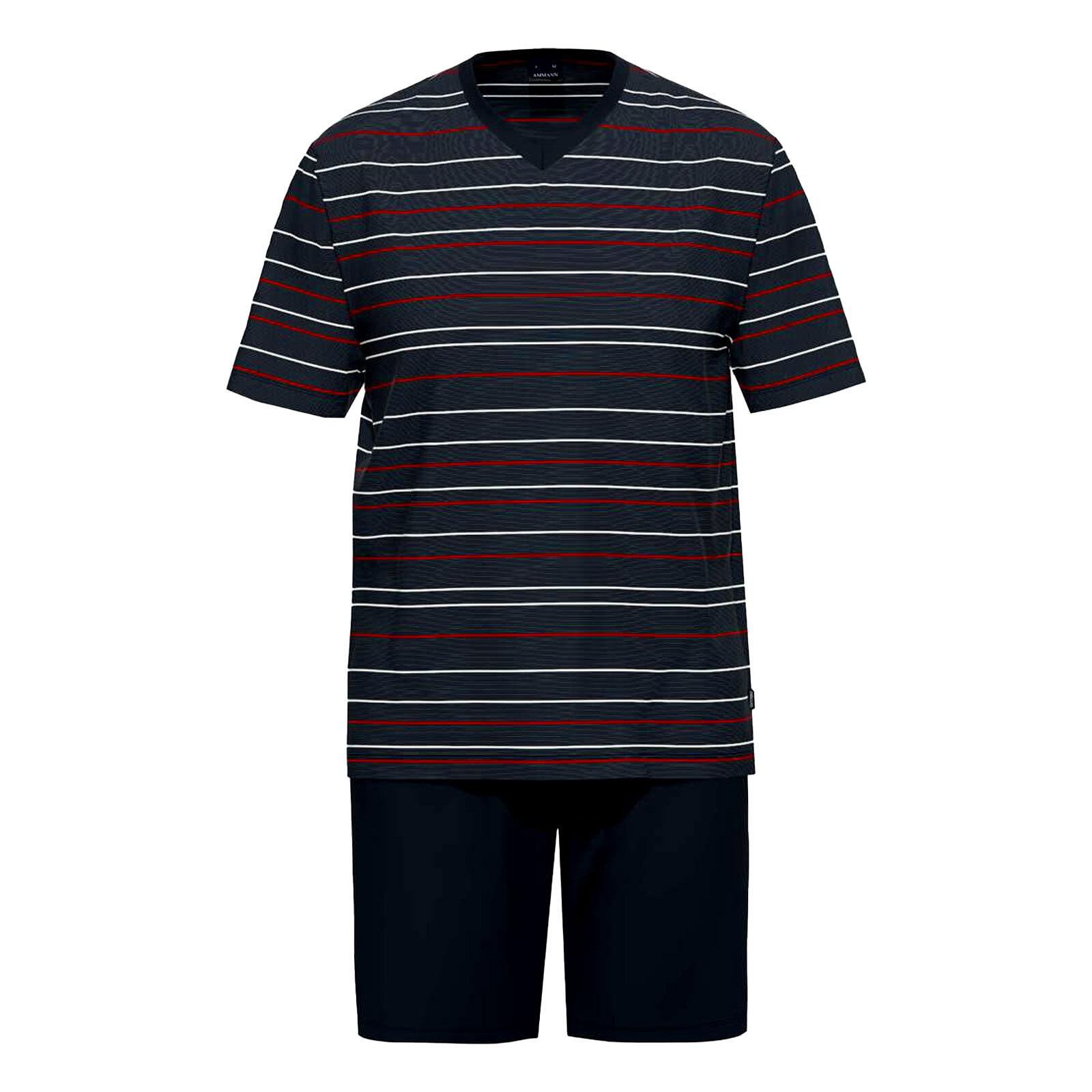 Ammann Herren Shorty GOTS Schlafanzug kurz