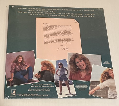 HOLLY NEAR Journeys - BRAND NEW SEALED 1983 Vinyl LP Record Folk Pop Rock RARE! - Picture 2 of 2