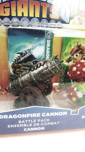 Skylanders Giants Dragonfire Cannon Battle Pack Chop Chop Shroomboom NEW - Picture 4 of 9