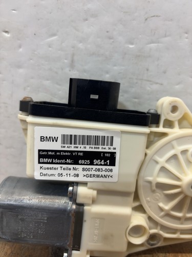04 05 06 07 08 09 10 BMW X3 Right Power Window Motor Front Rh OEM: - 67626925966 - Bild 2 von 6