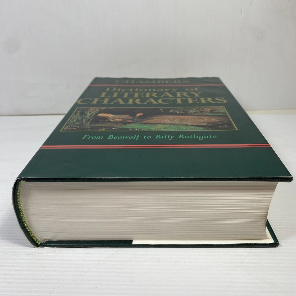 Chambers Dictionary of Literary Characters Hardcover 1998 - image 4 of 4