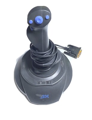 Vintage IBM Joystick 76H1571 Computer Gaming Suction Cup