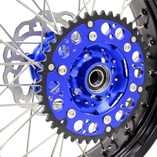 KKE 17" Supermoto Wheels Rim For KTM 125-530CC 2003-2022 Husqvarna Husaberg Blue - Picture 8 of 12