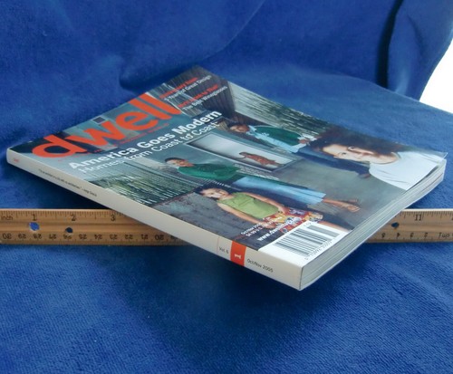 DWELL Magazine v6 n1 Oct/Nov 2005 Anniversary Tijuana Alaska DC Modern Design - Foto 2 di 3