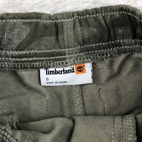 Timberland Boys 2 Piece Logo T Shirt & Shorts Set Size 6 Green Camouflage NEW - Picture 14 of 15