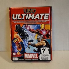 UNO Ultimate MARVEL 1st Edition: Core Superhero Card Game Complete