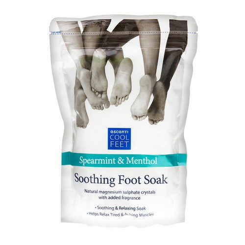 Escenti Cool Feet Spearmint & Menthol Soothing Foot Soak 450g - Picture 4 of 6