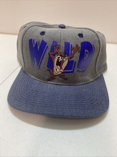NEU Taz Mütze verstellbar Vintage 90er Looney Tunes Snapback Cap Neu mit Etikett