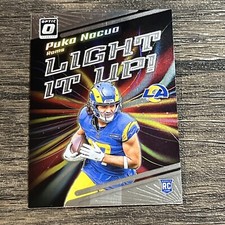 2023 Panini Optic - Puka Nacua RC #LU-PN Light It Up - Rams Rookie Card💥Insert