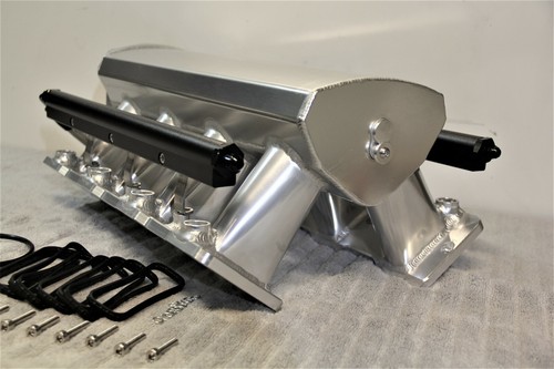 Colector de admisión 102MM T6061 ALUMINIO FABRICADO LS1 LS2 LS6 5,3 L 6,0 5,7 L PLATEADO - Imagen 3 de 7