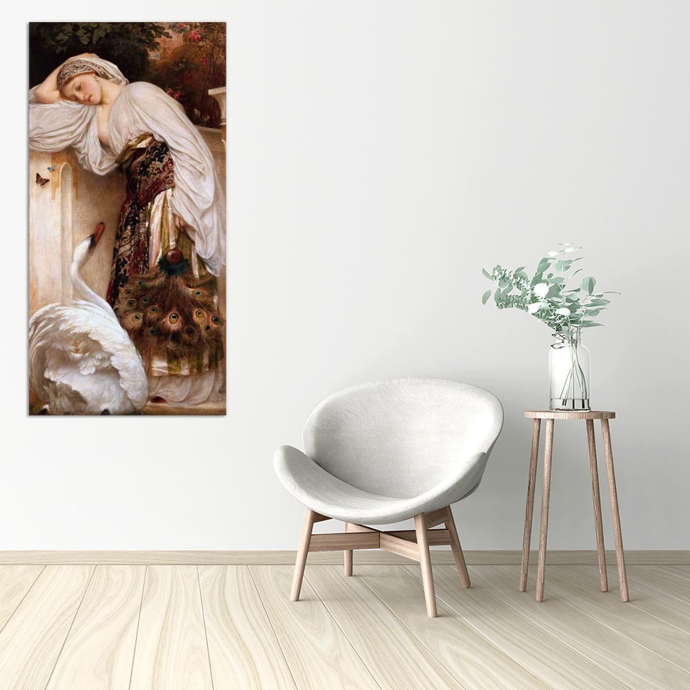Quadro stampa stampa stampa su tela con telaio in legno Leighton Frossoeric Odalisque 678a6c Quadro stampa stampa stampa su tela con telaio in legno Leighton Frossoeric Odalisque 678a6c