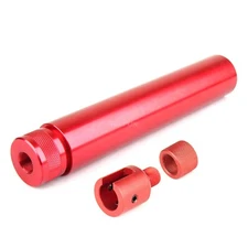 RED Ruger 1022 10/22 Adapter 1/2''x28 Thread & 7" Muzzle Brake Compensator