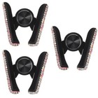  3 Count Halterung Für Autotelefon Lüftungsclips Autozubehör Autohalterclip