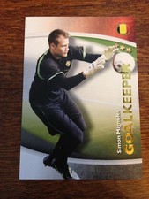 2014 Futera World Football Soccer Card SIMON MIGNOLET Mint 