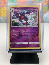SHIPS SAME DAY Pokemon Card NM/M Toxicroak 55/147 Rev Holo Stage 1 Psychic Type