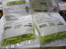 12-10 AWG Nylon Insulated Seamless Butt Splice Connector QTY 100