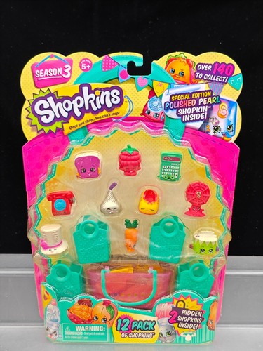 ¡ENVÍA UNO AL AZAR! Shopkins Temporada 3 Edición Especial Perla Pulida Paquete de 12 - Imagen 6 de 10
