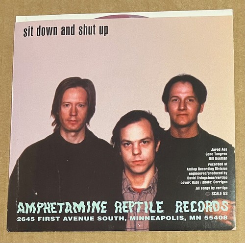 Vertigo - Driver #43 / Sit Down and Shut Up RARE purple marbled 7" vinyl single - Bild 2 von 4