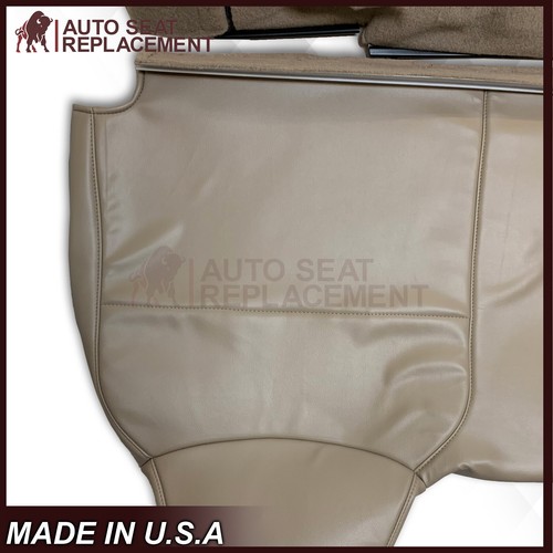 2008 2009 2010 Ford F250 F350 F450 F550 XL WT Vinyl Bench Seat Cover In Tan - Picture 3 of 15